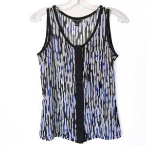 Banana Republic - Petite Sleeveless Print Top